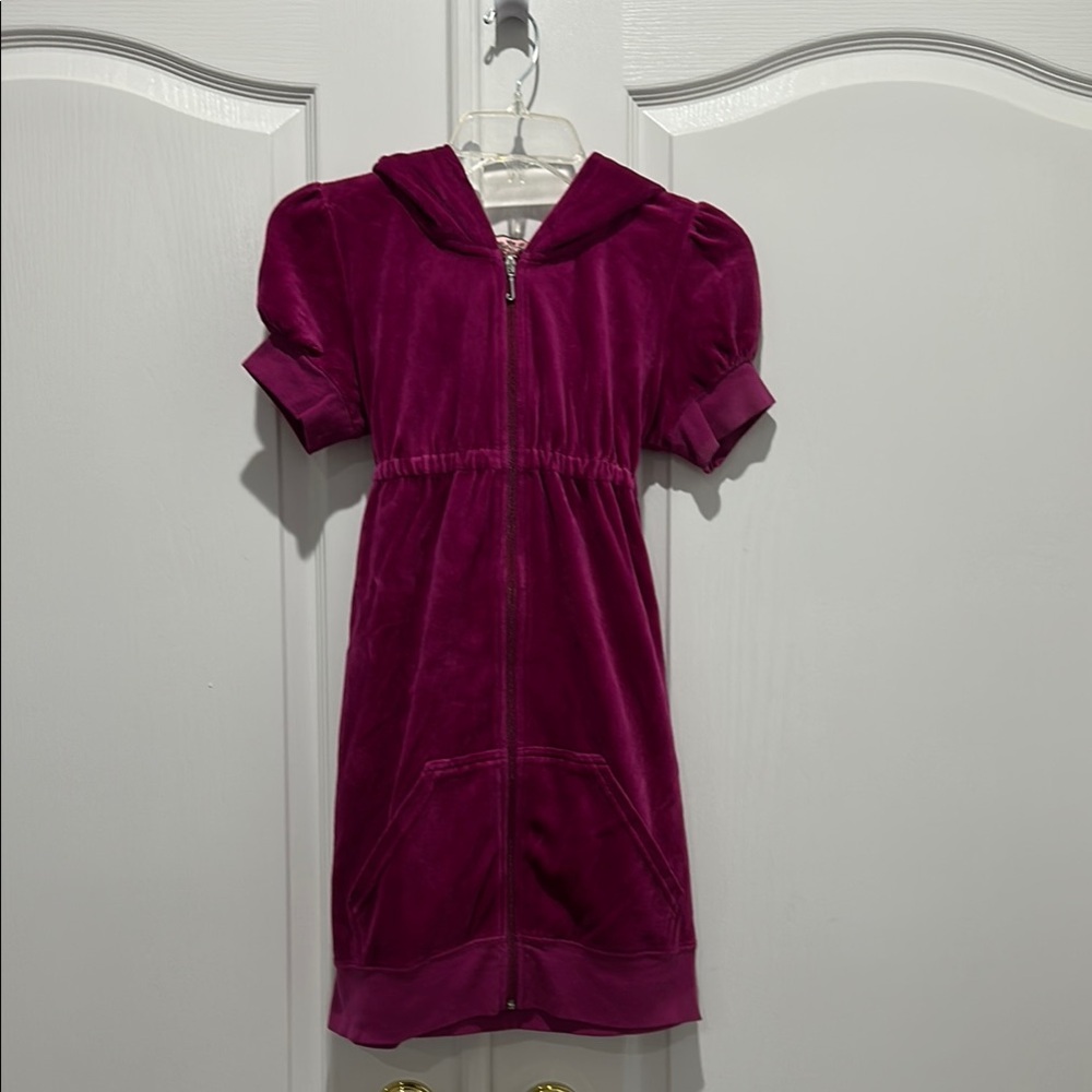 Vintage Juicy Couture Pink Hooded Dress
